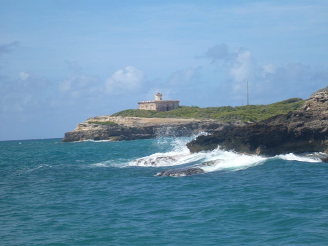 Lighthouse at Entrance into Puerto Ferro