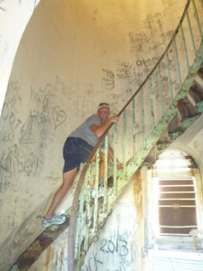 Note the lack of stairs