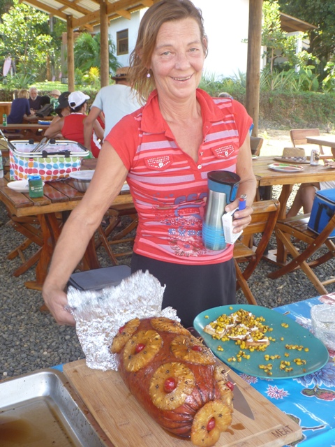 Chef Wendy who did the ham