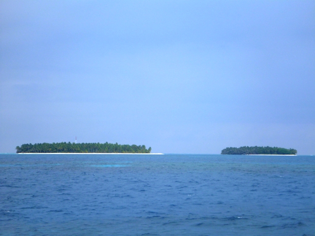 Just two Islands out in the middle of nowhere