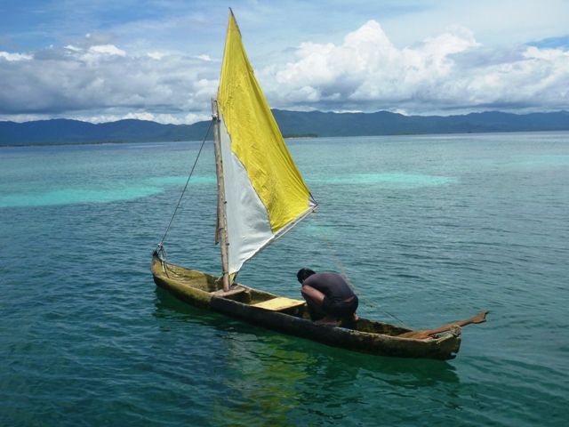 fisherman picking out some nice sized lobsters for us