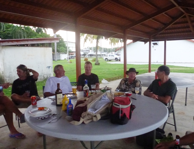 Cain, Malcolm, Brett, Stu, Brian