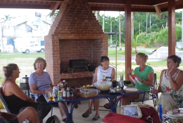 Steph, Sue, Vicki, April, Manuela