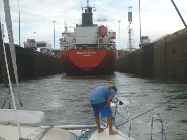 the water then starts churning from below and lines need to be adjusted continually as its fills