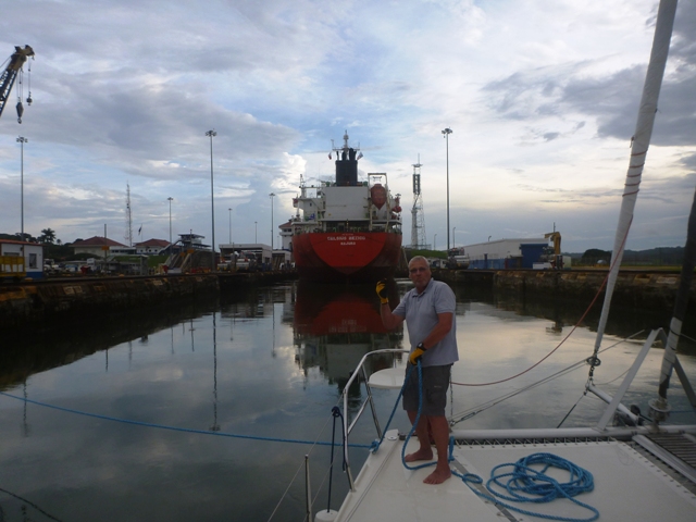 the chambers full, water is calm and Malcolms happy; no issues